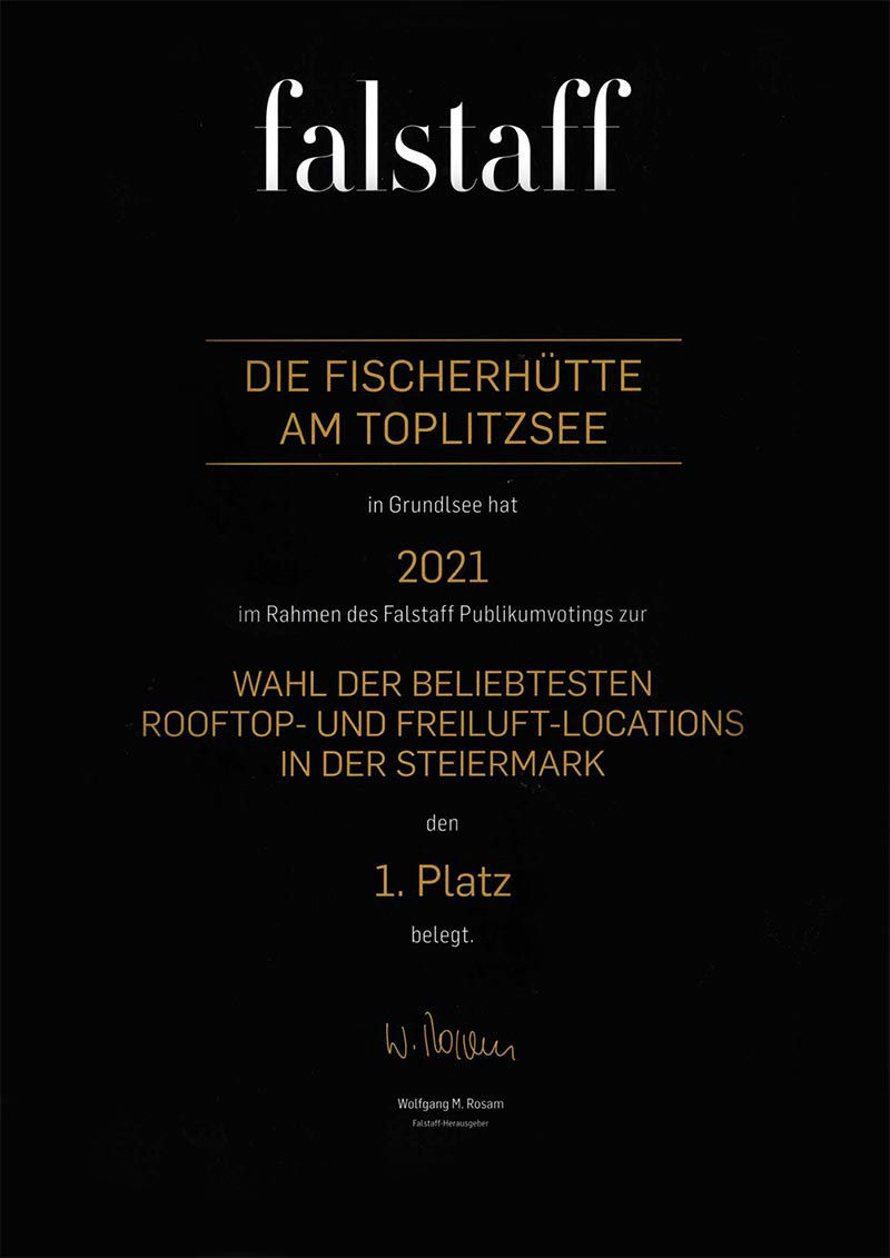 Falstaff - Die Fischerhütte am Toplitzsee